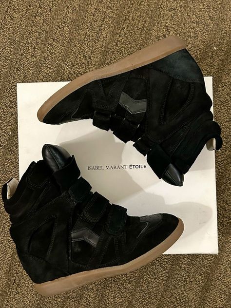 Black Isabel Marant Sneakers, Black Isabel Marant Sneakers Outfit, Isabel Marant Wedge Sneakers, Isabelle Marant Sneakers, Sneaker Wedges Outfit, Isabel Marant Sneakers Outfit, Grand Prix Party, Isabel Marant Outfit, Bella Hadid The Weeknd