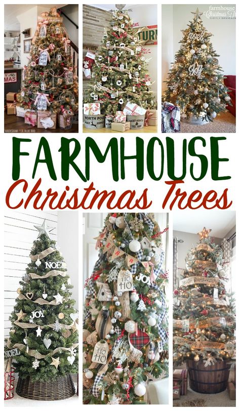 farmhouse christmas tree decorating ideas #farmhouse #farmhousechristmas #farmhousechristmastree #farmhousechristmasdecor #christmas #christmastree #christmasdecor #christmastreedecorideas #christmastreedecorations #christmasdecor #christmasdecorations #christmasdecorating Rose Gold Christmas Decorations, Country Christmas Trees, Christmas Tree Decorating Ideas, Christmas Tree Decorated, Tree Decorating Ideas, Outside Christmas Decorations, Christmas Tree Decorating, Blue Christmas Decor, Red Christmas Decor