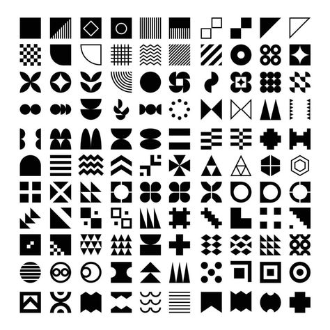 abstract geometric shape icon set collection for element decoration. random shape of icon elements to create any design. Geometric Shape Logo Design, Different Geometric Shapes, Design Shapes Geometric, Geometric Icons Design, Abstract Icons Design, Shape Combination Design, Illustration Shapes Design, Geometric Elements Design, Geometric Shapes Branding