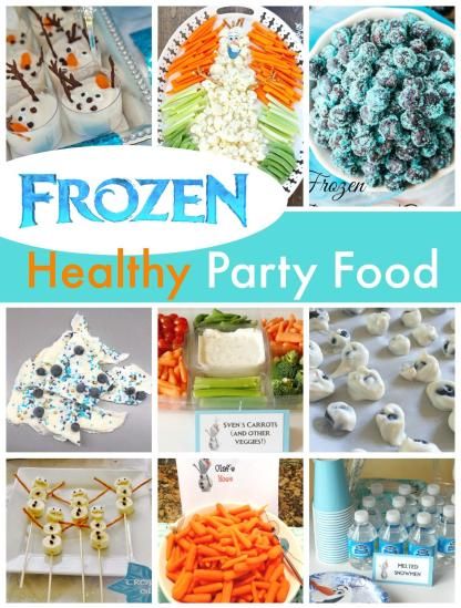 Disney Frozen Kids Party Ideas - Emma Owl Frozen Theme Food Ideas, Easy Frozen Party Ideas, Frozen Party Appetizers, Frozen Party Snacks Ideas, Frozen Party Food Ideas Meals, Frozen Birthday Brunch, Frozen Birthday Party Cupcakes, Frozen Theme Party Food, Frozen Birthday Snack Ideas