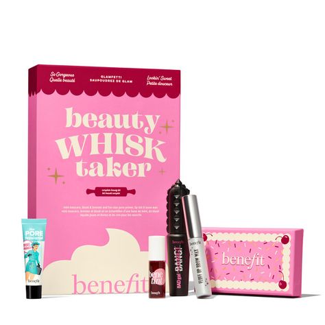 Beauty Whisk Taker Bang Mascara, Pore Primer, Mini Mascara, Hoola Bronzer, Cheek Stain, Volumizing Mascara, Matte Bronzer, Brow Wax, Cheek Tint