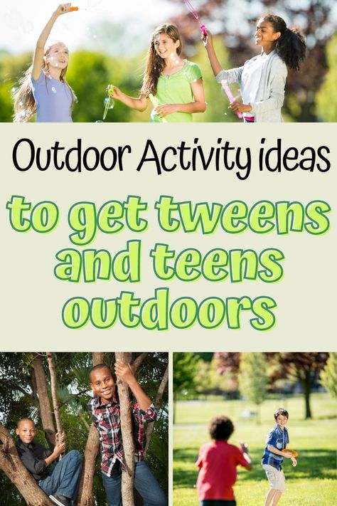 teenagers outdoors Outdoor Challenges For Kids, Fun Backyard Ideas For Teens, 1000 Hours Outside Activities, Teen Group Activities, Outdoor Activities For Teens, Outdoor Games For Teens, Group Activities For Teens, Waldorf Garden, Homeschool Garden