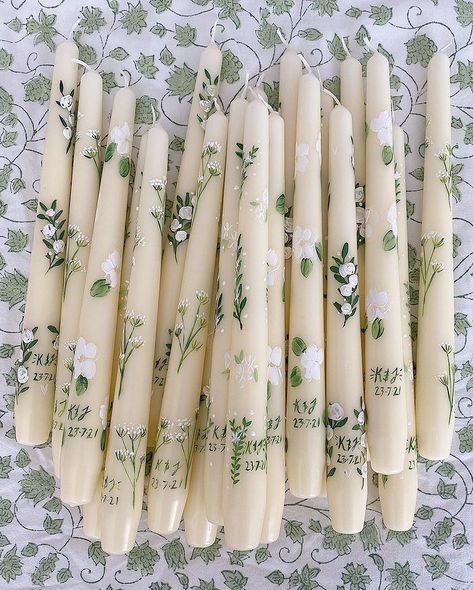 Back Garden Wedding, Hand Painted Candles, Painted Candles, Wedding Mood Board, Wedding Mood, Forest Wedding, Wedding Candles, Organic Modern, Decor Living