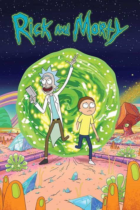 Rick E Morty, Rick And Morty Image, Rick And Morty Drawing, Rick And Morty Season, Rick And Morty Poster, Collage Mural, Justin Roiland, Rick Sanchez, Rick Y Morty