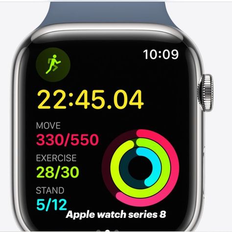 Apple watch series 8 the fitness partner that fits on your wrist.Move. Exercise. Stand. Track all the ways you’re active.
Activity rings show your daily activity. Make it your goal to close them every day. To keep you motivated there are awards, personalized coaching, and Activity competitions. Apple Watch Activity, Apple Watch 8, Apple Watch Series 8, Daily Activity, Apple Watch Series, Cool Watches, Apple Watch, Smart Watch, Coaching