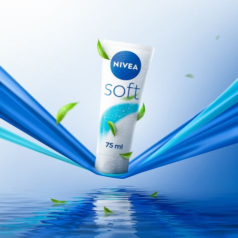 Made by Photoshop Study design for @nivea . . . . #photomanipulation #manipulaçãodeimagem #mattepainting #digitallyart #adobephotoshop #pmofficial #photoshoptutorial #entersurrealism #ps_transform #digitalcontentors #MadeWithPhotoshop #magnificentvisuals #socialmedia #socialmediadesign #publicidade #propaganda #behance #photoshop #designergrafico . Graphic Design Photoshop Art Creativity Layout Design Image Editing Digital Art Product Design Photoshop, Product Ads Design Creative, Product Creative Ads, Nivea Soft Cream, Supplement Design, Creative Ads Design, Nivea Soft, Graphic Design Photo, Sun Screen