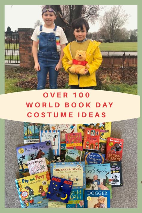 Over 100 Homemade Costumes for World Book Day Last Minute World Book Day Costumes, Easy Adult World Book Day Costumes, David Walliams Book Day Costumes, Easy World Book Day Costumes For Adults, World Book Day Costumes For Teachers Women, Boys World Book Day Ideas, World Book Day Ideas Costumes, Book Character Costumes For Kids Boys, Book Character Day For Boys