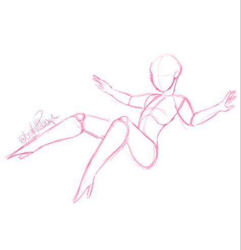 Spirit Pose Reference, Drawing Poses Female Floating, Floating Anatomy Reference, Ych Base Floating, Drawing Reference Poses Floating, Floating Sketch Pose, Floating Sitting Pose Reference, Floating Female Pose, Fairy Poses Reference Flying