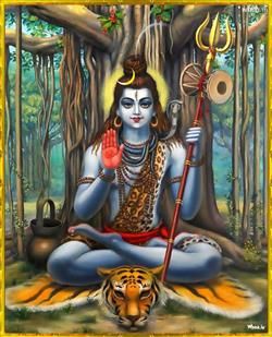 Download The HD Image Of Lord Shiva, Is Sitting Under The Tree And Giving Blessings Maha Shivaratri, Maha Shivratri, Shiva Parvati Images, Lord Hanuman Wallpapers, Lord Shiva Statue, Lord Shiva Hd Wallpaper, Lord Shiva Family, Shiva Photos, Lord Shiva Hd Images