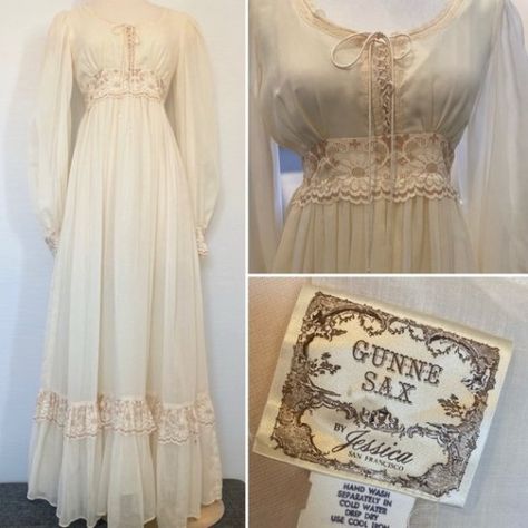 Gunne Sax Wedding Dress, 70s Wedding Dress, 1970s Wedding Dress, Sax Dress, Gunne Sax Dress, Pearl Cuff, Lace Wedding Dress Vintage, Maxi Gown Dress, Jessica Mcclintock