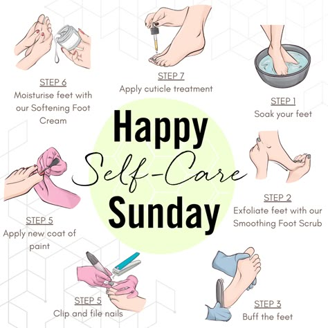 Happy Self-care Sunday !⁠ ⁠ Take care of your feet this summer with this perfect weekly routine🌱⁠ ⁠ #NourishLondon #Feetcare #footcare #sunday #saturday #weekend #love #instagood #life #friends #beautiful #smile #photooftheday #happiness #wednesday How To Take Care Of Your Feet Tips, Weekly Hygiene Routine, Feet Skin Care Routine, Feet Care Routine At Home, Feet Care Tips, Feet Care Routine, Foot Care Routine, Hands Care, Beauty Treatments Skin Care