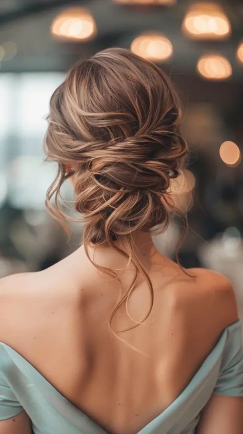 Best Woman Hairstyles, Updos For Asian Hair, Relaxed Updo Wedding, Fall Bride Hair, Long Hair Bridesmaid Styles Updo, Half Updo Bridesmaid Hair, Bridal Updo Brown Hair, Bridesmaid Hairstyles Brown Hair, Medium Bridesmaid Hair