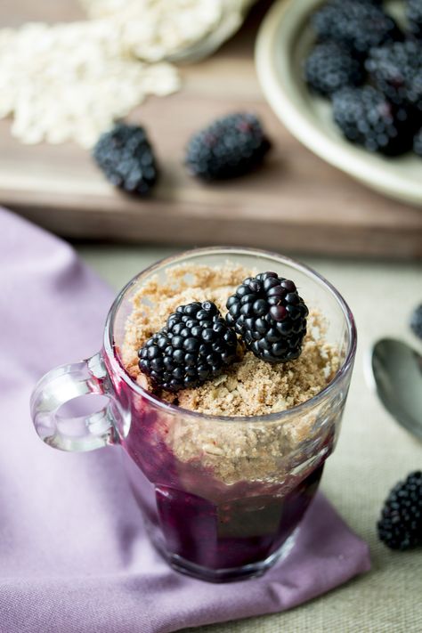 Blackberry Desserts Easy, Cobbler For One, Blackberry Crisp, Berry Cobbler Recipes, Blackberry Dessert, Blackberry Cobbler Recipe, Mango Jam, Small Batch Baking, Blackberry Cobbler