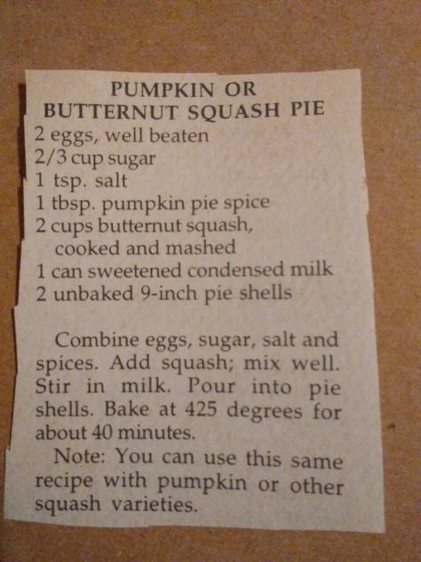 Butternut Pie, Pumpkin Pie With Squash, Butternut Squash Pie Desserts, 10 Inch Pumpkin Pie Recipe, Squash Pie Recipes Butternut, Pumpkin Slab Pie Recipe, Squash Pie Recipes, Canned Squash, Pumpkin Slab Pie