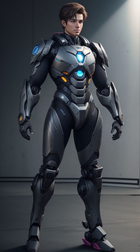 Mech Robot Suits, Realistic Sci Fi Armor, Sleek Sci Fi Armor, Futuristic Space Suit Concept Art, Speedster Suit Designs Oc, Tech Suit Concept Art, Sci Fi Armor Suits, Space Armor Concept, Sci Fi Armour