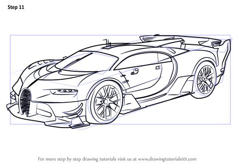 Super Cars Drawing, Cars For Drawing, Sport Cars Drawing, Bugatti Chiron Drawing, Super Car Drawing, Bugatti Drawing, Cars To Draw, How To Draw A Car, Sports Car Drawing