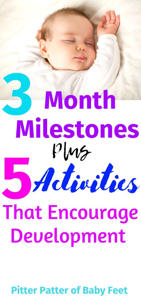 3 Month Milestones, Month Milestones, Baby Development Chart, Three Month Old Baby, Baby Development Milestones, Developmental Activities, Newborn Activities, Baby Development Activities, 5 Month Old Baby