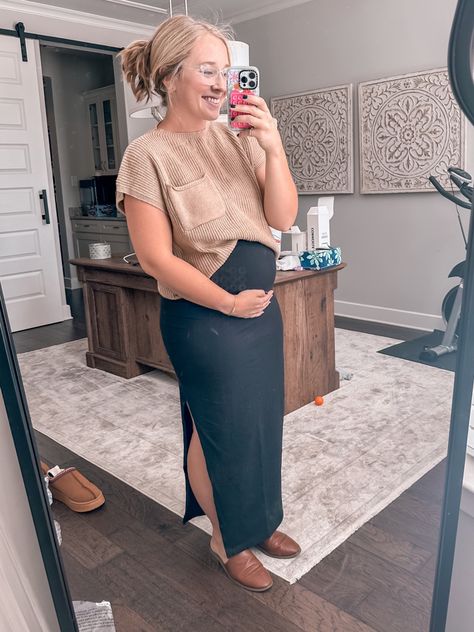 Maternity teacher style - fall maternity outfit - maternity workwear - maternity style 2023 - fall pregnancy outfit - SHEIN maternity Follow my shop @ThatComfyMom on the @shop.LTK app to shop this post and get my exclusive app-only content! #liketkit #LTKbaby #LTKworkwear #LTKbump @shop.ltk https://liketk.it/4lHJC Cute Comfy Maternity Outfits Summer, Maternity Clothes Teacher, Pregnant Midi Skirt Outfit, Maternity Body Suit Outfits, Fall Maternity Outfits Jeans, Pregnant Teacher Outfits Fall, Maternity Work Outfit Business Casual Summer, Business Casual For Pregnant Women, Maternity Pencil Skirt Outfit