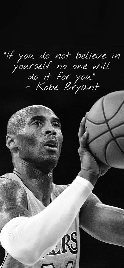 Motivational Basketball Quotes, Kobe Quotes, Nba Quotes, Basketball Quotes Inspirational, Kobe Bryant Quotes, Basketball Motivation, Motivational Quotes For Athletes, Inspirational Sports Quotes, Athlete Quotes