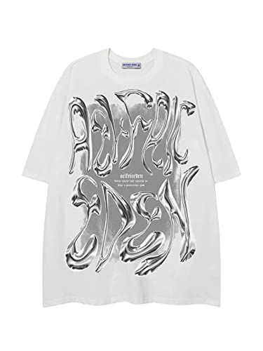 Holographic Print, 90s Y2k Fashion, Top Streetwear Brands, Aelfric Eden, Silver Holographic, Streetwear Shirts, Futuristic Style, 150 Lbs, 110 Lbs