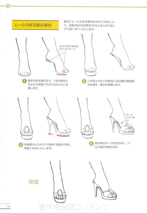 High Heel Reference Drawing, High Heel Drawing Reference, Heels Art Reference, Heel Reference Drawing, High Heel Reference, High Heels Reference, High Heels Drawing Reference, Heels Drawing Reference, High Heel Drawing