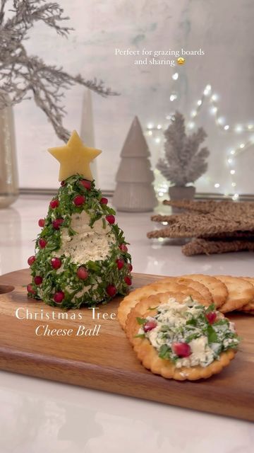 Ashley Gray, Christmas Cheese, Cheese And Crackers, Christmas Platter, Christmas Recipes Appetizers, Christmas Entertaining, Cheese Ball Recipes, Christmas Food Dinner, Christmas Brunch