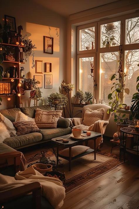 Cottage Core Aesthetic House Decor, Room Decor Cute Aesthetic, Cottage Aesthetic Interior Living Room, Cozy Cottage Apartment Decor, Cottagecore House Living Room, Cozy Vintage Apartment Decor, Cozy Cottage Aesthetic Living Room, Cozy Cottage Decor Ideas, Cozy Natural Home