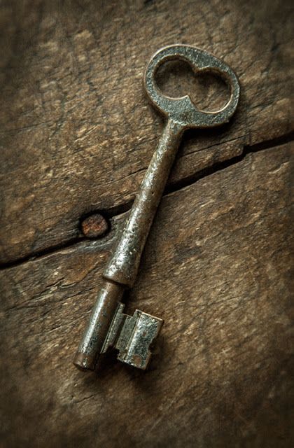 Old key by Dan Routh Under Lock And Key, Greensboro North Carolina, Old Key, Old Keys, Antique Keys, Samos, Locks & Key, Key To My Heart, Foto Art