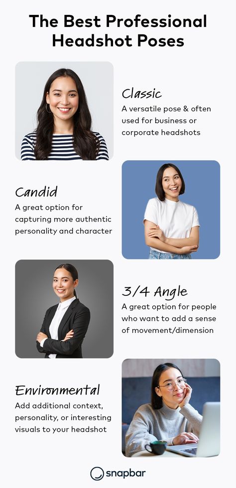 the best professional headshot poses Headshot For Linkedin, Headshot Poses Linkedin, Linkedin Headshots Women Casual, Resume Headshots Women, Professional Headshots Hairstyle, Business Casual Profile Picture, Professional Picture Poses Women, Linked In Picture Ideas, Linkedin Picture Professional Headshots