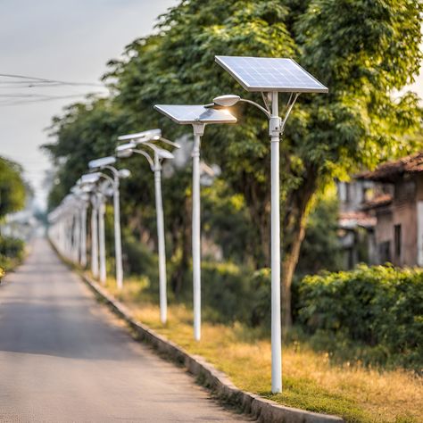 In the journey toward sustainable lighting solutions, understanding the financial aspect is pivotal. The Economic Viability of Solar Street Lights for Village, delves into this critical topic. Here, you'll discover how solar street lights can align with tight village budgets. From initial installation costs to long-term savings, the post provides insights on the economic benefits of embracing solar lighting. #SolarEconomics #BudgetFriendlyLighting3brighttfuture Solar Street Lights Outdoor, Solar Pole Lights, Solar Powered Street Lights, Best Solar Lights, Sustainable Lighting, Lighting Control System, Solar Lighting, Rural India, Door Gate Design