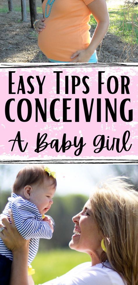 When you're expecting, it's totally normal to want a boy or a girl, and there are actually ways to increase your chances for one or the other! Here are some easy, natural tips for when you're trying to conceive a baby girl! How To Conceive A Girl, Tips For Conceiving, Trying For A Girl, Conception Tips, Conceiving A Girl, Conceiving A Boy, Pregnancy Routine, Getting Pregnant Tips, How To Conceive