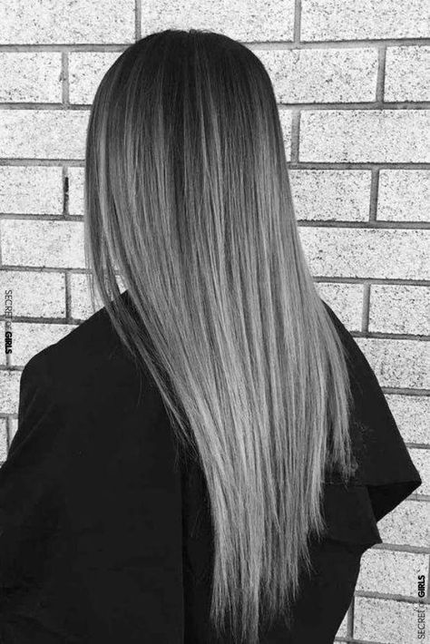 Hairstyles Ombre, Dark Ombre Hair, Ombre Hairstyles, Grey Ombre Hair, Best Hair Dye, Brown Ombre Hair, Silver Hair Color, Smink Inspiration, Ombré Hair