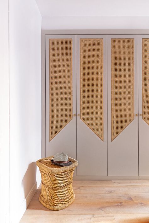 Dressing Design, Rattan Cane, Wardrobe Door Designs, Wardrobe Design Bedroom, Cupboard Design, Wardrobe Doors, Dressing Room Design, Wardrobe Design, Closet Bedroom