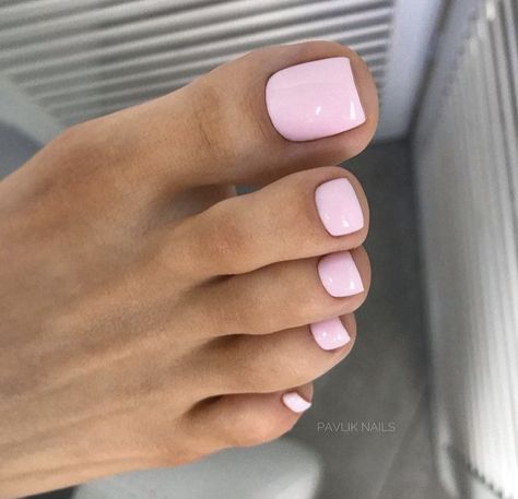 Toe Nail Colors, Pink Toe Nails, Gel Toe Nails, Acrylic Toe Nails, Toe Nail Color, Pretty Toe Nails, Cute Toe Nails, Summer Toe Nails, Pink Nail