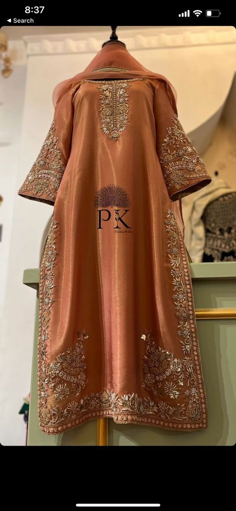 Dress Design 2024 Pakistani, Mehndi Suit Designs, Zardosi Embroidery Suits, Pakistani Embroidery Suits, Pakistani Suits Wedding, Dabka Work Embroidery Suits, Dabka Work Embroidery, Pakistani Anarkali Suits, Pakistani Suits Party Wear