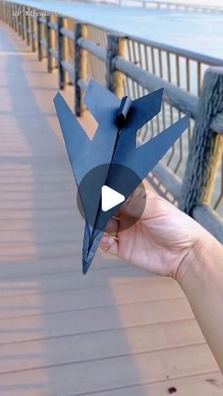 Origami Paper Plane, Make A Paper Airplane, Paper Folding Crafts, Airplane Crafts, Paper Crafts Magazine, Woodworking Art, Origami For Beginners, Trending Reels, Hand Crafts