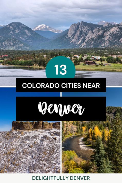 Looking for the best Colorado cities near Denver? You’re in the right place! Discover Denver and the rest of beautiful Colorado! From soaring Rocky Mountain peaks to picturesque prairies, Colorado is the perfect destination for outdoor adventures. But don’t overlook some of the most charming cities near Denver, such as Boulder, Fort Collins, and Golden. Colorado Cities, Denver Activities, Denver Trip, Denver Travel, Colorado City, Red Rock Amphitheatre, Denver Art Museum, City Family, Colorado Vacation