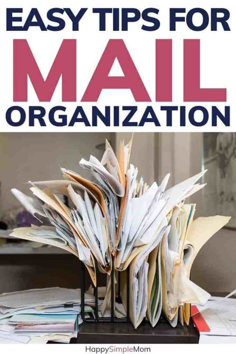 OptOutPrescreen.com Mail Organization Ideas, Home Mail Organization, Mail Organization, Diy Mail Organizer, Organizing Papers, Paper Clutter Organization, Cleaning Checklists, Diy Organizing, Diy Mail