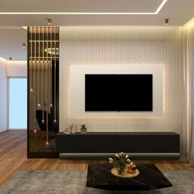 Ceiling, Furniture, Lighting, Living, Table, Storage Designs by Contractor Culture Interior, Gautam Buddh Nagar | Kolo Tv Cabinet Design Modern, Ruang Tv, Modern Tv Room, Modern Tv Unit Designs, Tv Unit Furniture Design, Tv Unit Interior Design, Modern Tv Units, Wall Tv Unit Design, Interior Design Per La Casa