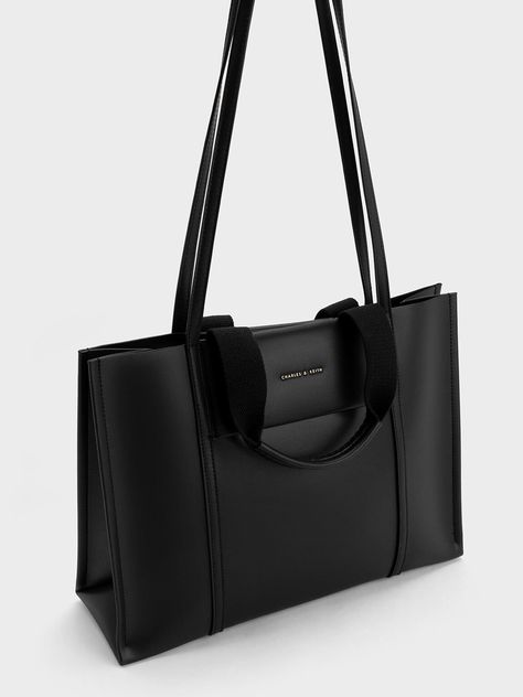 Charles Keith Bags Outfit, Corporate Bags Women, Charles And Keith Tote Bag, Charles And Keith Bags Handbags, Tote Bag Leather Women, Charles And Keith Bag, University Tote Bag, Charles Keith Bags, Charles Keith Bag