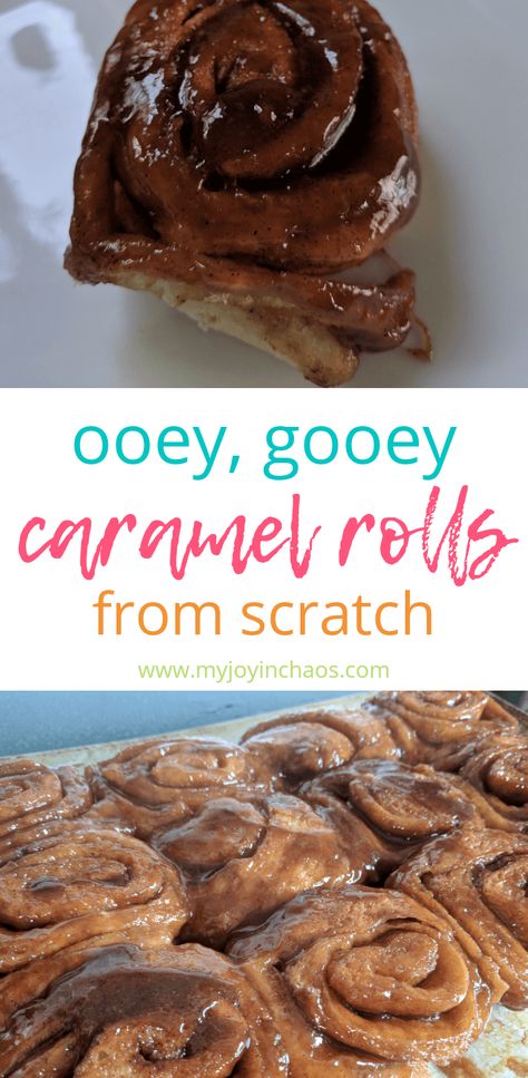 Caramel Rolls Recipe, Homesteading Recipes, Rolls From Scratch, Caramel Rolls, Best Apple Crisp, Sweet Bakes, My Joy, Breakfast Pastries, Sweet Rolls