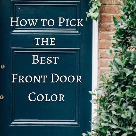 Best Front Door Colors Front Door Colors With Off White House, Entry Door Colors Paint, Brown Siding Front Door Color, Exterior Door Paint Finish, Colors For Front Doors Paint, Outside Door Colors Paint, Cream House Door Color Ideas, Front Porch Paint Ideas Exterior Colors, Houses With Black Doors Exterior Colors