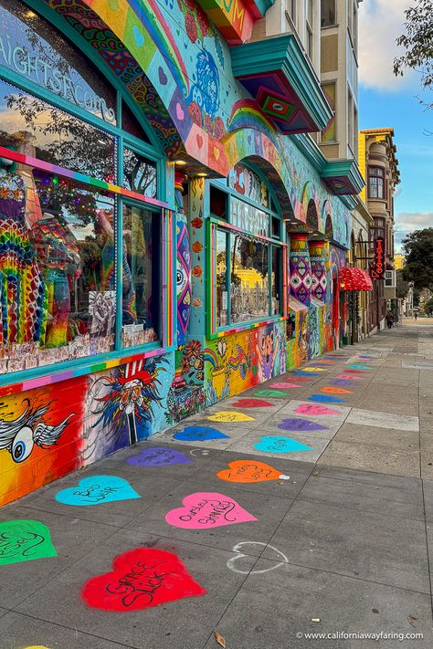 Haight Haight Street San Francisco, California Aesthetic San Francisco, San Francisco Nature, San Francisco Things To Do, Things To Do In San Francisco, San Francisco Photo Ideas, Golden Gate Bridge Picture Ideas, Sanfransico California, San Francisco Tourist Attractions