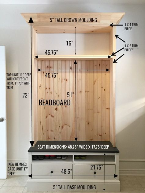 Mudroom Cubby, Ikea Hack Bench, Amazing Ikea Hacks, Mudroom Cubbies, Ikea Units, Diy Mudroom, Ikea Finds, Mudroom Decor, Ikea Catalog