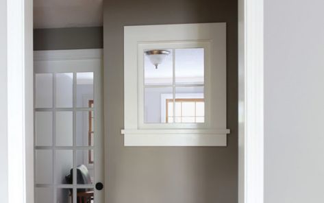 Use Interior Windows to Lighten a Dark Room - Fine Homebuilding Window Between Two Rooms, Interior Window Between Rooms, Indoor Window Between Rooms, Internal Window Between Rooms Ideas, Inside Windows Between Rooms, Interior Windows Between Rooms Kitchens, Interior Windows Between Rooms Ideas, Windows Between Rooms, Window Between Rooms