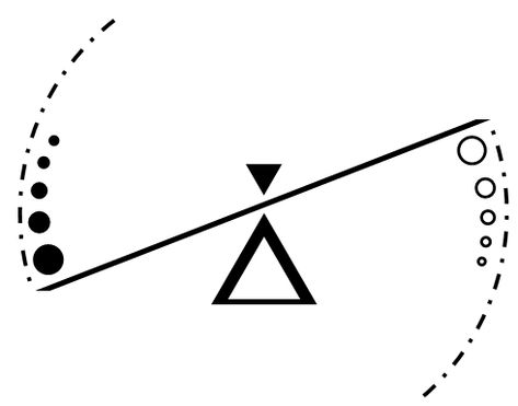 “Balance. It was all about balance. That had been one of the first things that she had learned: the centre of the seesaw has neither up nor down, but upness and downness flow through it while it... Balance Symbols Tattoo, Symbols Of Balance Tattoo, Balance Logo Design Symbols, Symbols Of Balance, Balance Tattoo Symbol Spiritual, Balance Symbol Tattoo, Balance Tatoos, Seesaw Tattoo, Balance Drawing Ideas