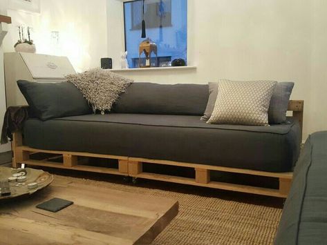 Looking to spruce up your home decor? Check out these creative DIY pallet couch ideas that will add a touch of style to your living space. From rustic to modern designs, these pallet couches are not only budget-friendly but also environmentally friendly. Get inspired and start transforming your space today with these unique pallet couch ideas. Diy Couch Pallet, Pallet Sofa Indoor Living Rooms, Pallet Couch Cushions, Palette Couch, Pallet Couches, Pallet Furniture Sofa, Wood Pallet Couch, Diy Pallet Couch, Couch Ideas