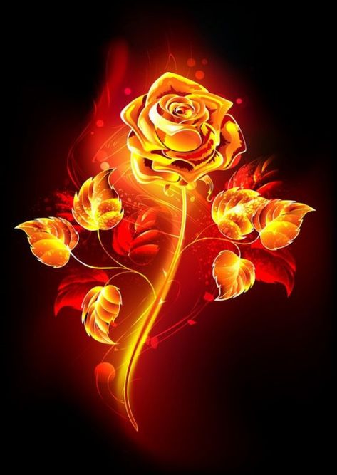 Una rosa preciosa para una mujer preciosa A Love Like No Other, Fire Rose, Disney Mignon, Blue Roses Wallpaper, Black And Blue Wallpaper, Twin Flame Art, Flame Art, Rose Flower Wallpaper, Wallpaper Earth