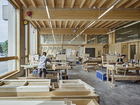 Workshop Architecture, Carpentry Workshop, Timber Architecture, Workshop Studio, Wood Projects That Sell, Studios Architecture, Workshop Design, Timber Structure, Timber Construction