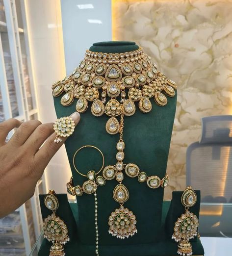 3000 free ship Indian Bride Accessories, Wedding Jewellery Set Indian, Trending Bridal Jewellery, Kundan Bridal Necklace Set, Wedding Jewellery Set Bridal, Indian Sets Jewelry, Indian Wedding Jewellery Bridal Jewelry, Indian Jewelry Sets Bridal, Bridal Jwellery Trending 2024